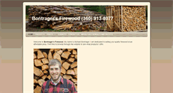 Desktop Screenshot of bontragersfirewood.com